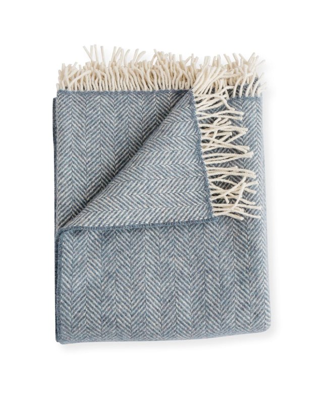 Herringbone Throw Blanket